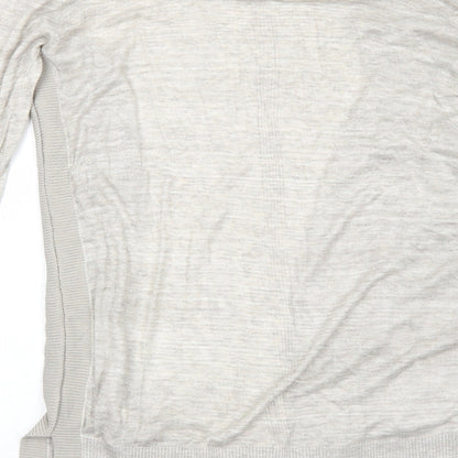 Womens UK Size 12 NEXT Beige Cardigan Jumper