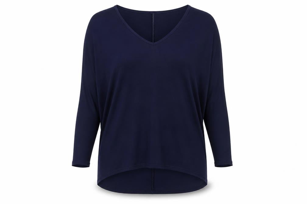 Womens UK Size 16 Boohoo Blue Basic Blouse