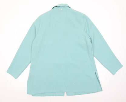 Womens UK Size 16 Bonmarché Green Anorak Coat