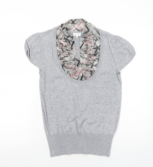 Womens UK Size 14 Untold Grey Pullover Jumper