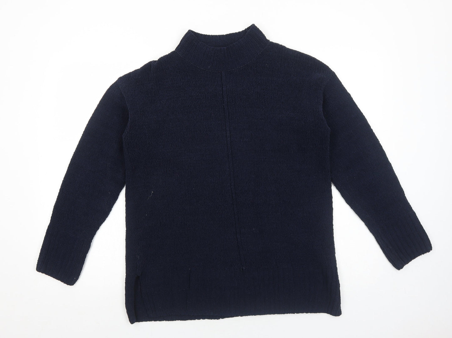 Womens UK Size M Marks and Spencer Blue Pullover Jumper
