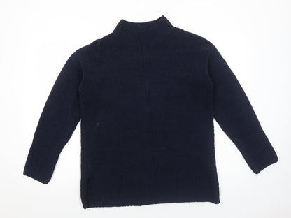 Womens UK Size M Marks and Spencer Blue Pullover Jumper