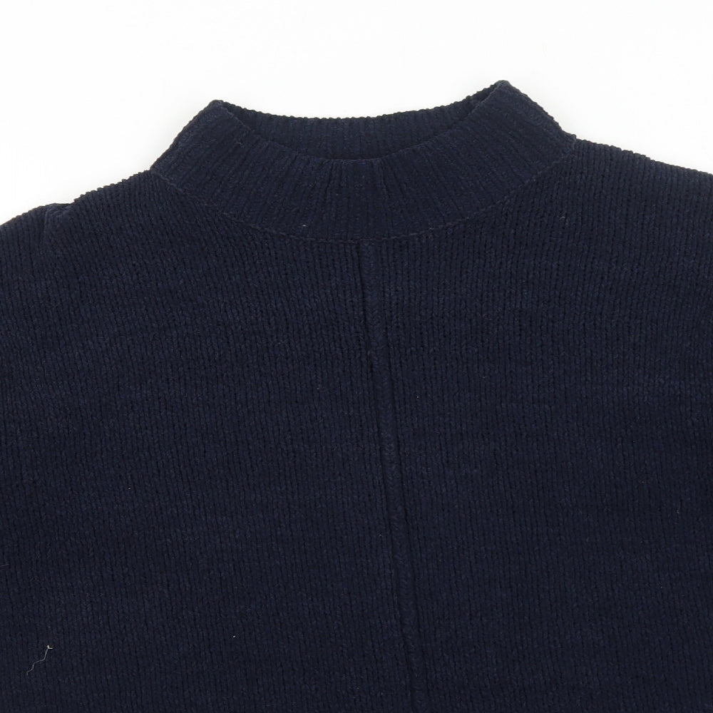 Womens UK Size M Marks and Spencer Blue Pullover Jumper