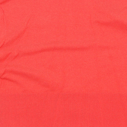 Womens UK Size 14 Betty Barclay Red Cardigan Jumper