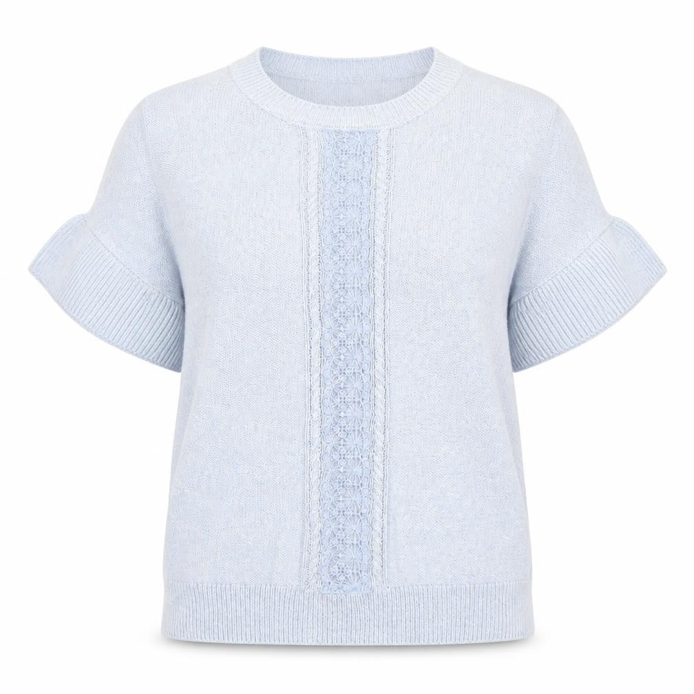 Womens UK Size S Marks and Spencer Blue Pullover Jumper