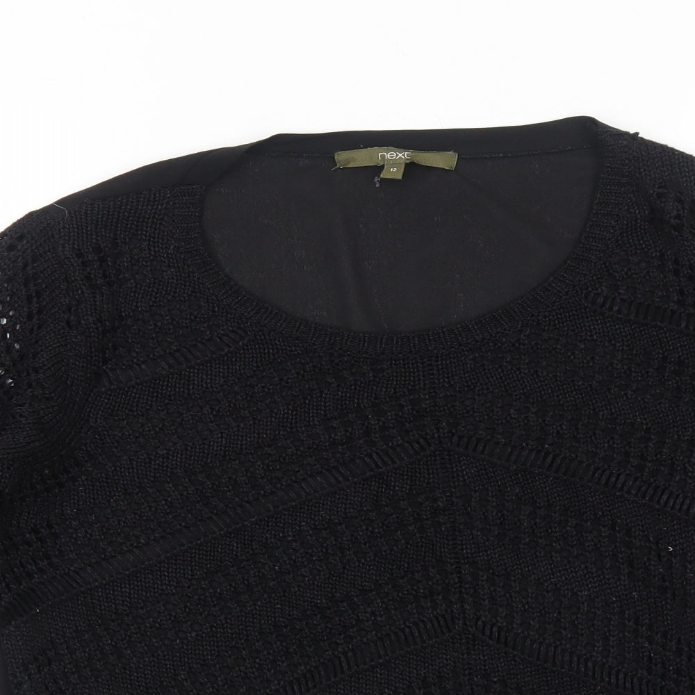 Womens UK Size 12 NEXT Blue Pullover Jumper