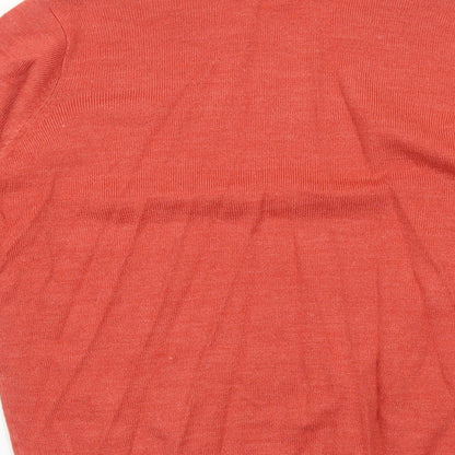 Womens UK Size S EWM Orange Pullover Jumper