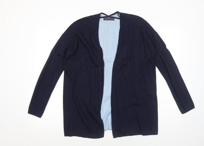 Womens UK Size 10 Marks and Spencer Blue Cardigan Jumper