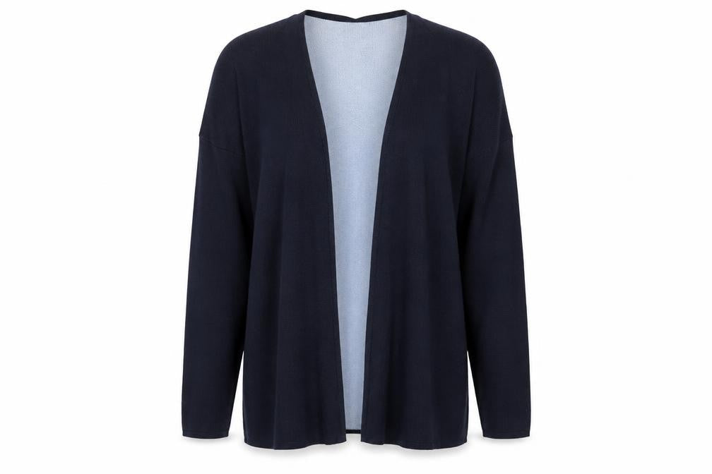 Womens UK Size 10 Marks and Spencer Blue Cardigan Jumper