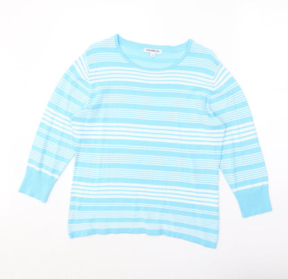 Womens UK Size M PARAMOUR Blue Pullover Jumper