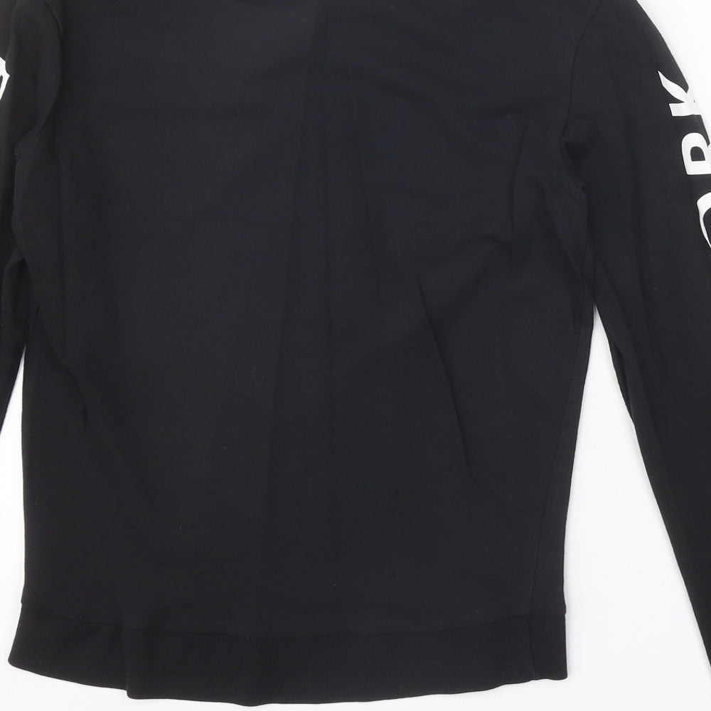 Divided Womens Black 100% Cotton Pullover Sweatshirt Size XS Pullover - Brooklyn New York