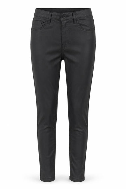 Womens UK Size 8 Denim & Co. Regular Fit Jegging Black Trousers