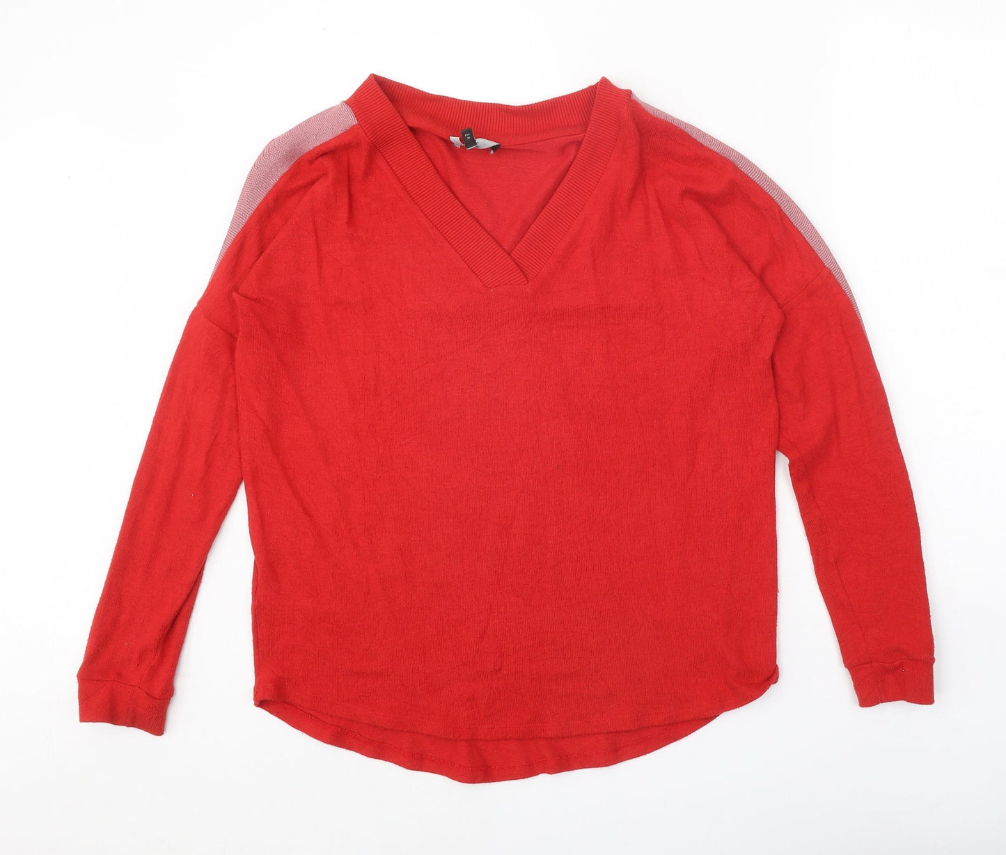 Womens UK Size 10 NEXT Red Pullover Jumper