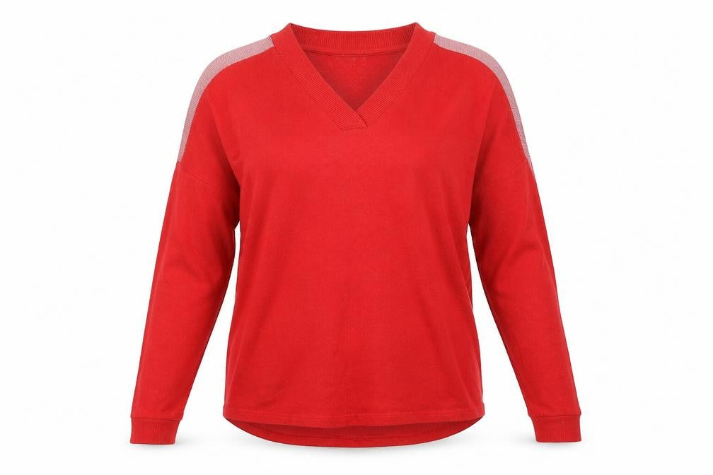 Womens UK Size 10 NEXT Red Pullover Jumper