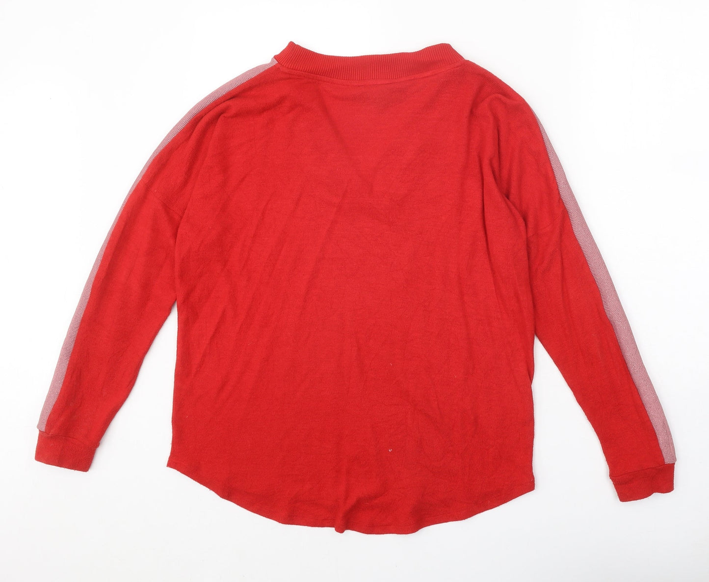 Womens UK Size 10 NEXT Red Pullover Jumper