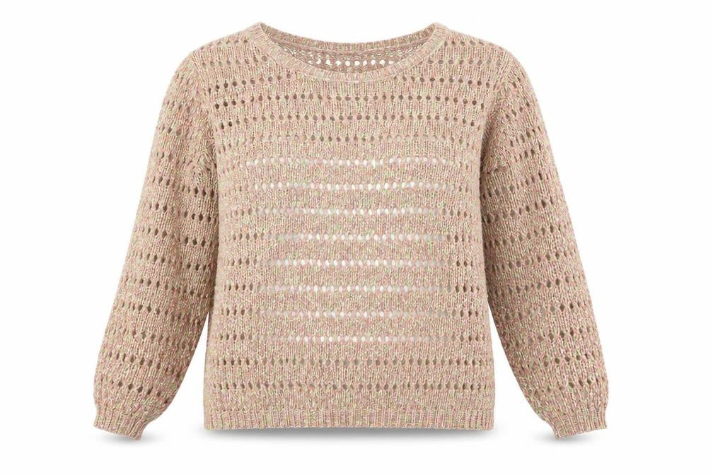 Womens UK Size 10 OPUS Beige Pullover Jumper