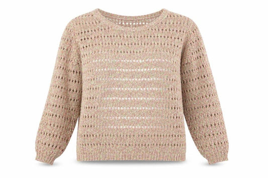 Womens UK Size 10 OPUS Beige Pullover Jumper