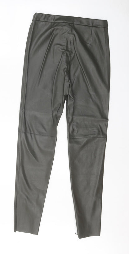 Womens UK Size 28 in Preworn Regular Fit  Grey Trousers