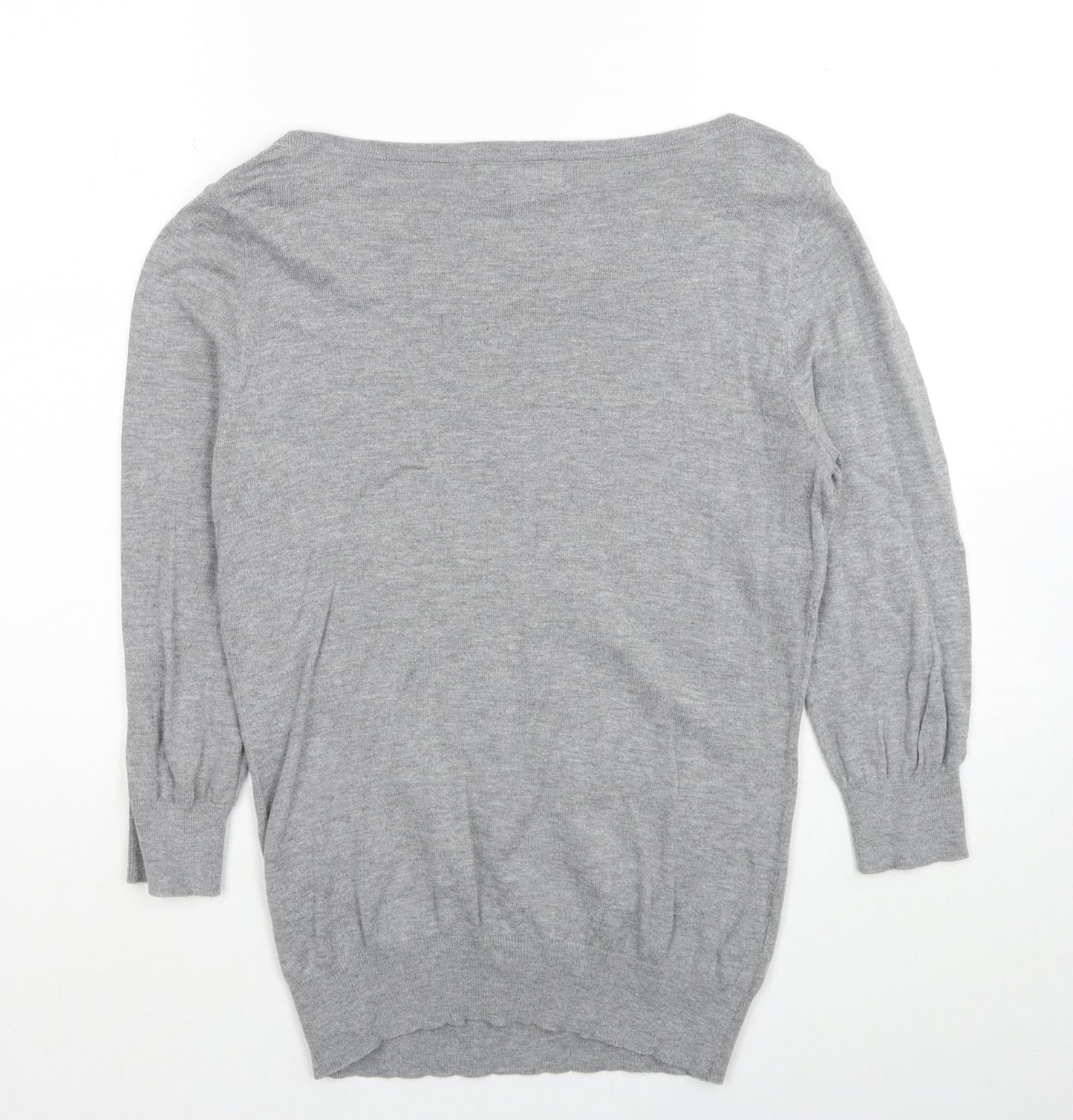 Womens UK Size 12 NEXT Grey Pullover Jumper