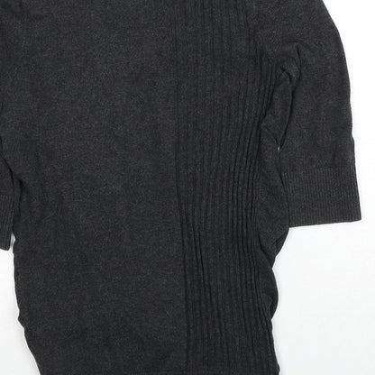Womens UK Size 6 River Island Grey Cardigan Jumper
