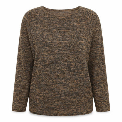 Womens UK Size 10 Topshop Brown Pullover Jumper
