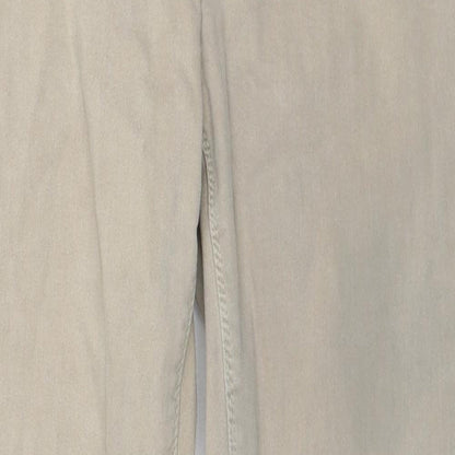 Only Womens Beige Cotton Skinny Jeans Size 8 L30 in Regular Zip