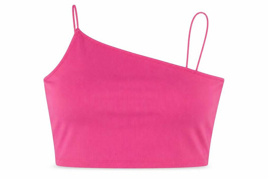 Womens UK Size 2XL Primark Pink Cropped Tank