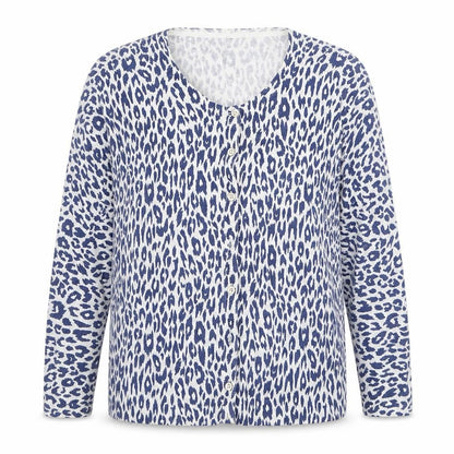 Womens UK Size M Gap Blue Cardigan Jumper
