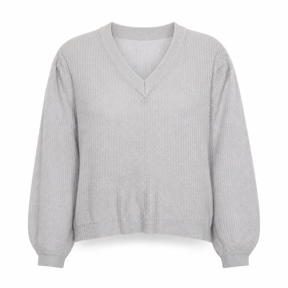 Womens UK Size S Brave Soul Grey Pullover Jumper