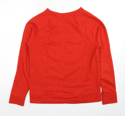 Womens UK Size 8 NEXT Red Pullover Sweatshirt