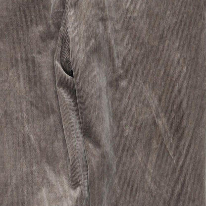 Marks and Spencer Mens Brown Cotton Trousers Size 38 in L31 in Regular Zip