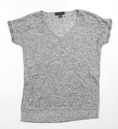 Womens UK Size 8 Atmosphere Grey Pullover Jumper