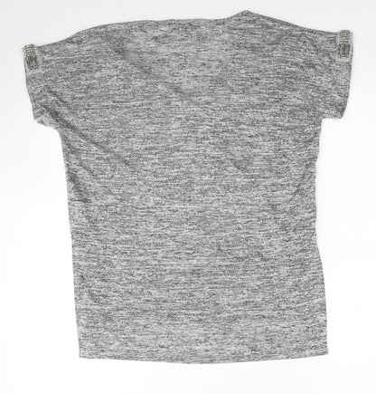 Womens UK Size 8 Atmosphere Grey Pullover Jumper