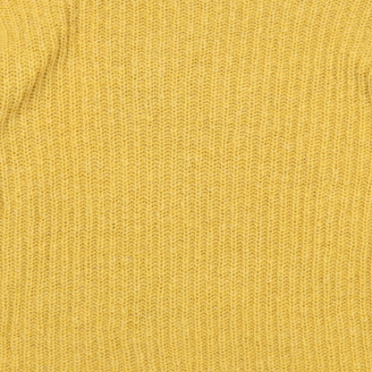 Womens UK Size M New Look Yellow Pullover Jumper