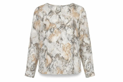 Womens UK Size 14 New Look Multicoloured Basic Blouse
