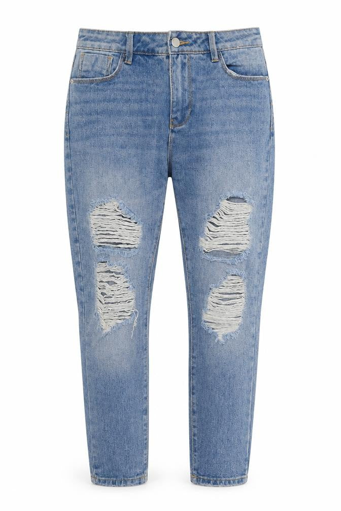Womens UK Size 10 Denim & Co. Regular Fit Straight Blue Jeans