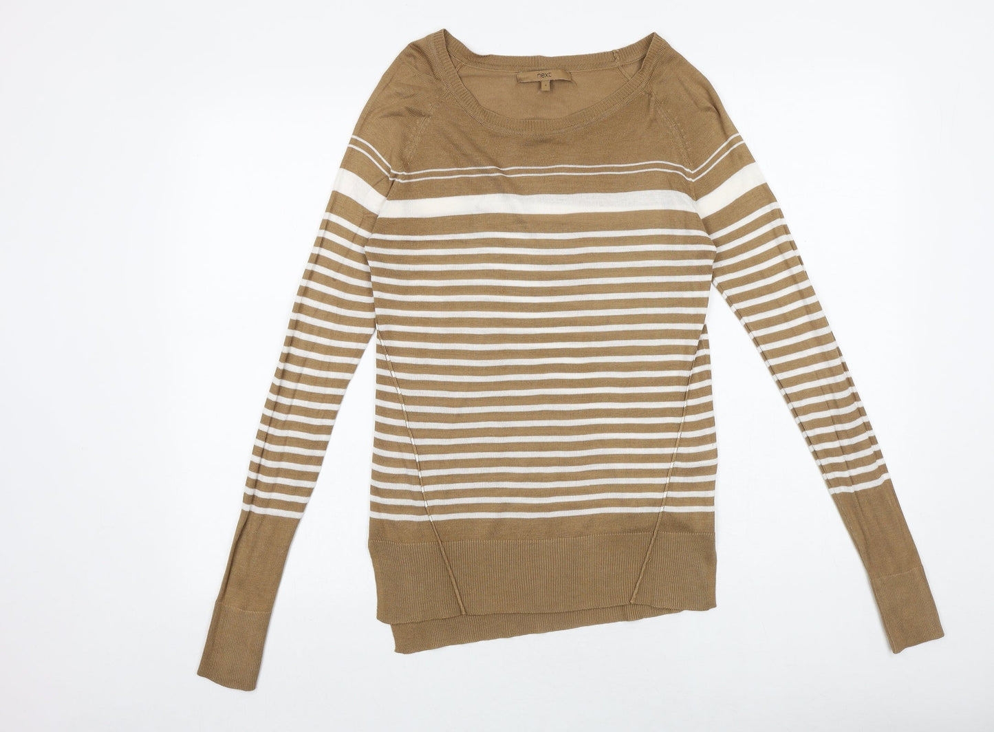 Womens UK Size 6 NEXT Brown Pullover Jumper