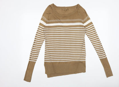 Womens UK Size 6 NEXT Brown Pullover Jumper