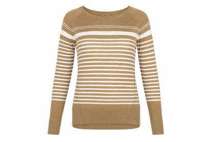 Womens UK Size 6 NEXT Brown Pullover Jumper