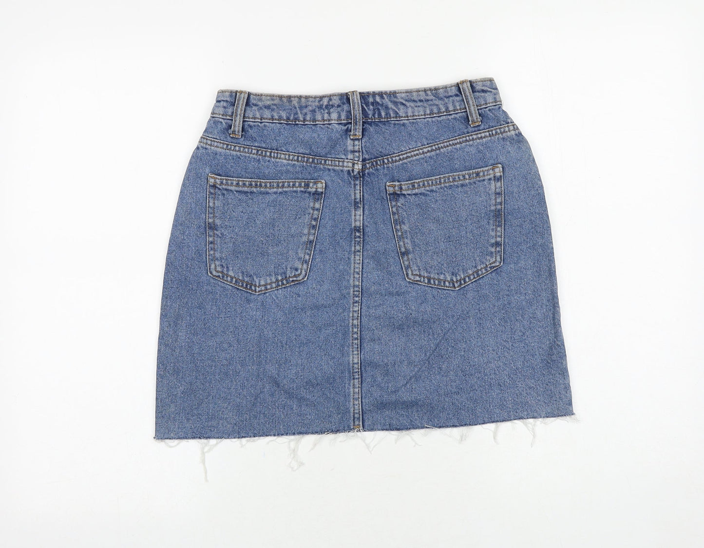 Womens UK Size 8 Denim & Co. Bandage Denim Skirt