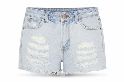 Womens UK Size 8 Denim & Co. Regular Fit Hot Pants Shorts