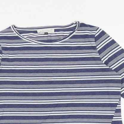 Womens UK Size XS Maison De Nimes Blue Basic T-Shirt