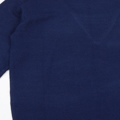 Womens UK Size XS Cashmasoft Blue Pullover Jumper