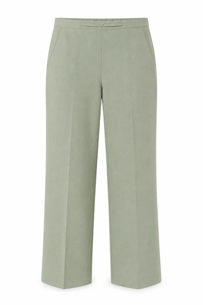 Womens UK Size 10 Classics Regular Fit  Green Trousers