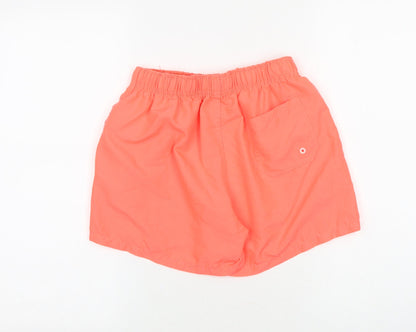 Chet Style Boys Pink Polyester Sweat Shorts Size M Regular Drawstring - Swim Shorts