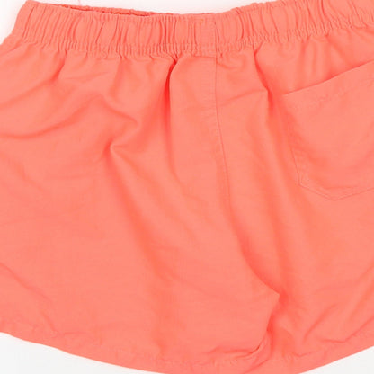 Chet Style Boys Pink Polyester Sweat Shorts Size M Regular Drawstring - Swim Shorts