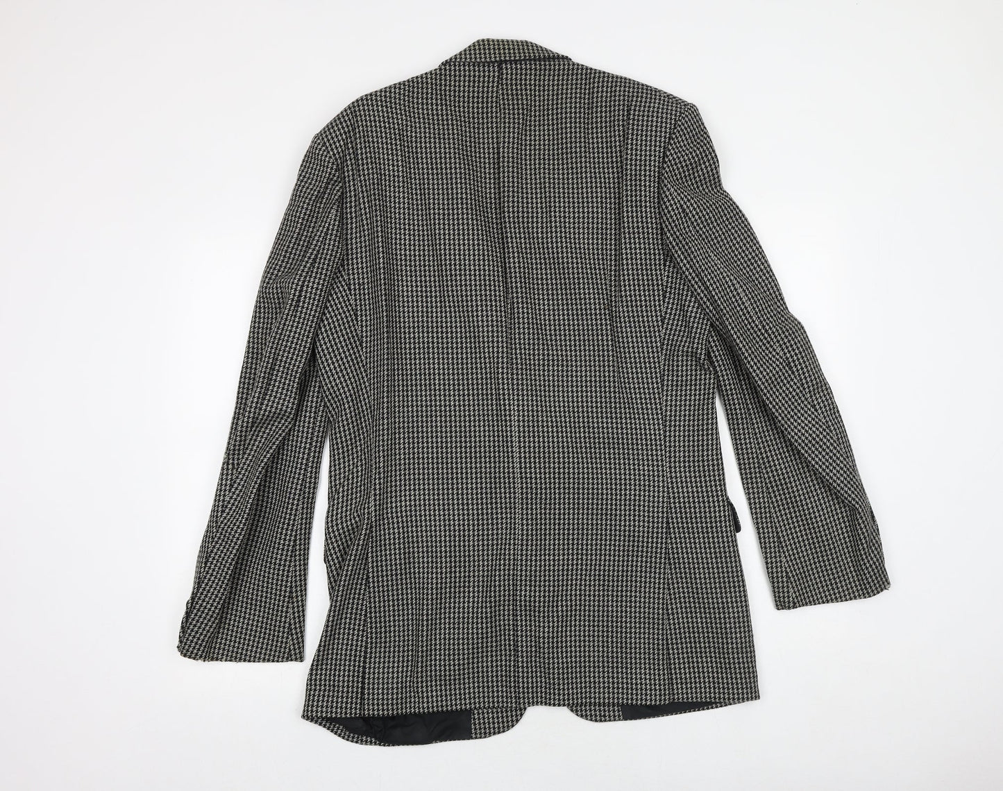 Mens UK Size 38 St Michael Regular Black Suit Jacket