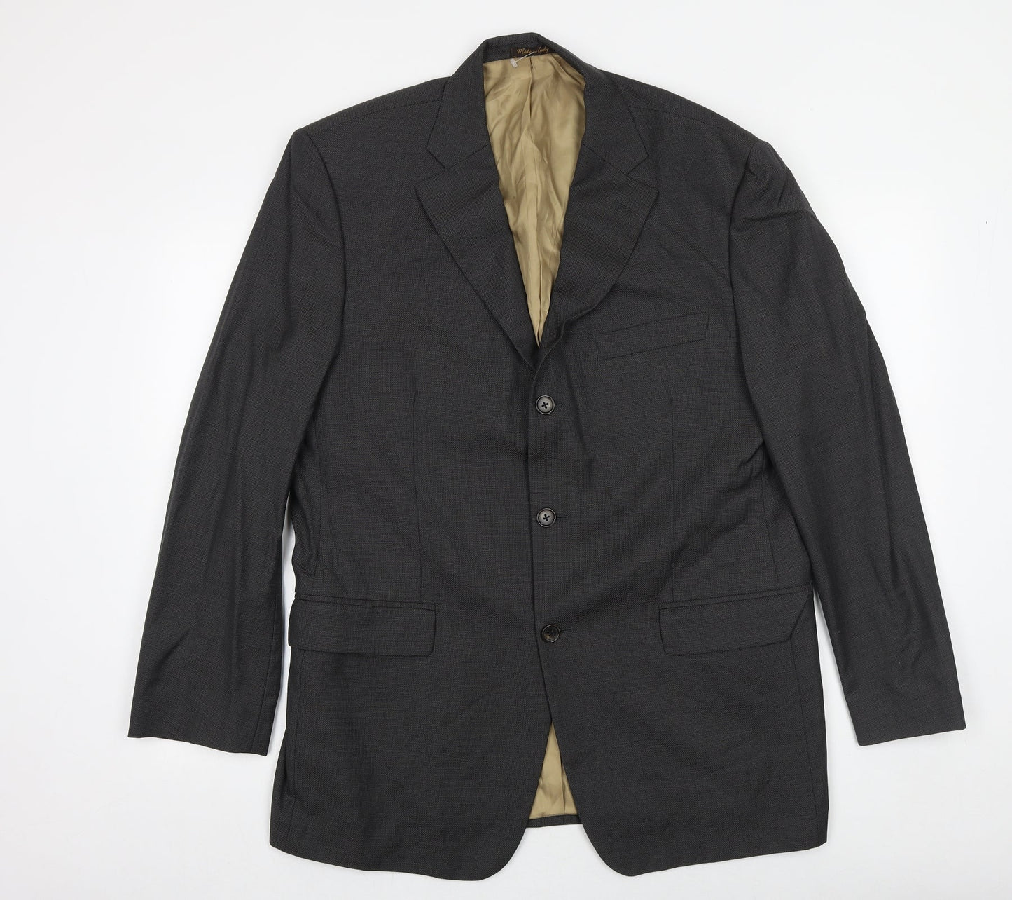 Mens UK Size 44 Marks and Spencer Regular Grey Suit Jacket