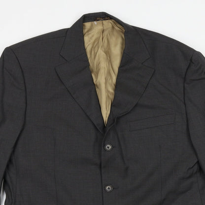 Mens UK Size 44 Marks and Spencer Regular Grey Suit Jacket