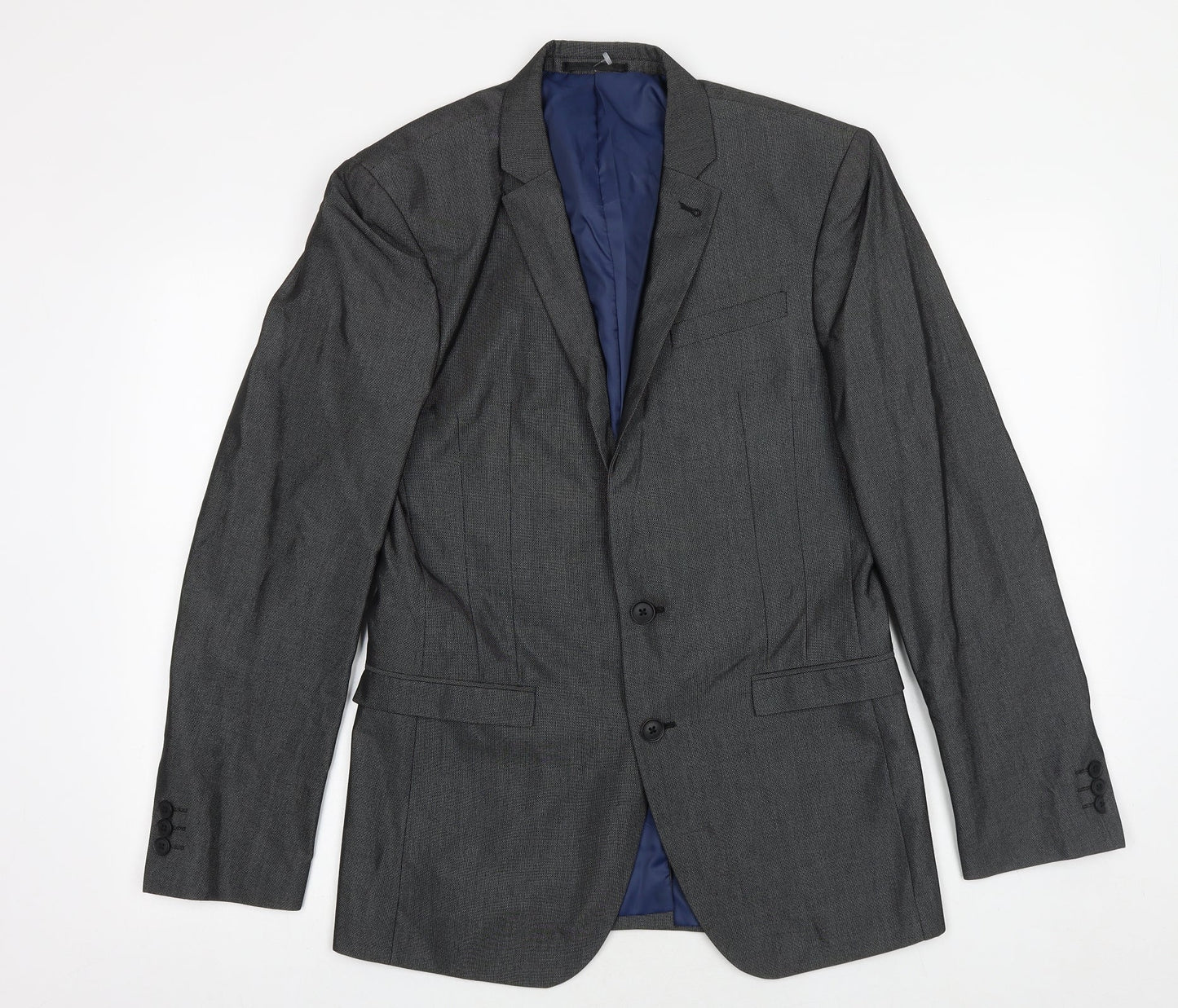 Mens UK Size 36 NEXT Regular Grey Suit Jacket